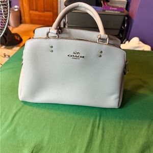 Coach Light Gray Women's Satchel